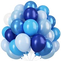Ensemble de 60 ballons en aluminium de tailles variées, couleurs pastel et métalliques, assortiment pour anniversaire, mariage, baby shower, fête des mères, décoration de fête, durables