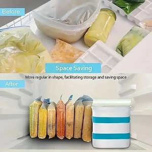 Contenedor Rectangular para Almacenamiento de Alimentos con Tapa Hermética para Uso en la Cocina, Capacidad, Material Plástico PP, Diseño Minimalista - Product Image 4