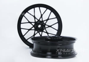 Roue de moto forgée en alliage d'aluminium XL Sportbike Roues de course légères Roues de moto personnalisées pour Ducati Kawasaki - Product Image 2