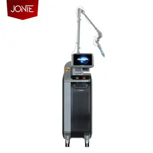 Chuyên nghiệp dọc 60 Wát kim loại ống 10600nm fractional CO2 Laser vết rạn da mặt đen Loại bỏ đốm da thắt chặt vẻ đẹp