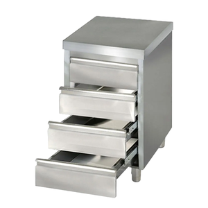 Gabinete de Cocina Comercial de Acero Inoxidable con 3 Cajones, Suministros para Restaurantes y Hoteles, Equipo de Cocina Comercial para Restaurantes - Product Image 1