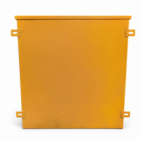 Caja de Distribución de Energía Temporal Trifásica de 200A, 380V-480V, de Acero, con Tomacorriente Industrial para Construcción
