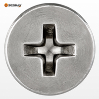 304 Stainless Steel Phillips Countersunk Flat Head Tapping Screws KA M1 M1.2 M1.4 M1.6 M2 M2.5 M3 M3.5 M4 M5 M6 3-100mm Metric