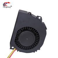 Ventilateur de ventilateur Turbo 5000 tr/min, 2 pouces, 50mm, sans balais, 12v, 0,16 a, 50x50x10mm, 5010