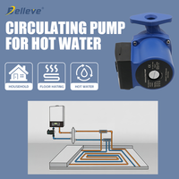 Pompe de surpression de circulation d'eau chaude électrique à courant continu 220V automatique