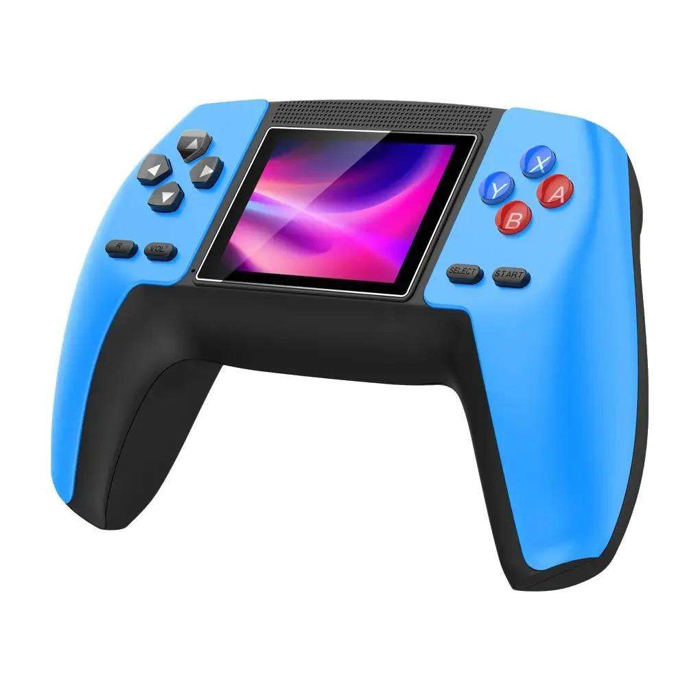 Новый игровой опыт портативная игровая консоль P5 520 игр 3-дюймовый экран с кристаллической кнопкой батареи делает игру счастливой