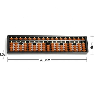 Tiges à 17 chiffres boulier en bois jouets éducatifs calculatrice japonaise chinoise outil de comptage pour adultes - Product Image 6
