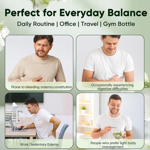 Complément alimentaire en poudre à base <span class=keywords><strong>de</strong></span> plantes pour le soutien <span class=keywords><strong>de</strong></span> la digestion quotidienne et l'équilibre intestinal, pour hommes et femmes, réduit la pression digestive, saveur pêche mangue - Product Image 6