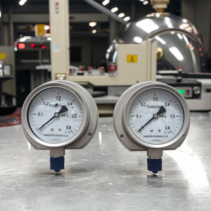 เกจวัดดิจิตอลทางทะเล สำหรับใช้งานทั่วไป สแตนเลสสตีล ช่วงการวัด 0-15000 PSI ข้อต่อ M20*1.5 รุ่น Y-100 คุณภาพเชื่อถือได้ - Product Image 5