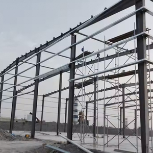 Estructura de estructura de acero hormigón galpones industriales importación casa prefabricada de China almacén prefabricado tamaño personalizado - Product Image 5