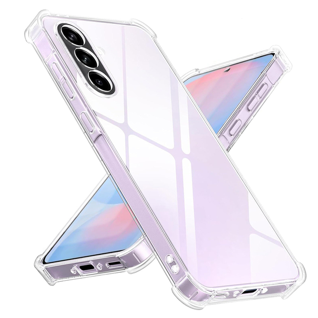 Shockproof TPU Silicone Soft Case for Samsung Galaxy A56 A36 A26 A16 A06 A55 A35 A25 A15 A05s A05 A54 A34 A14 A53 A73 A33 Clear