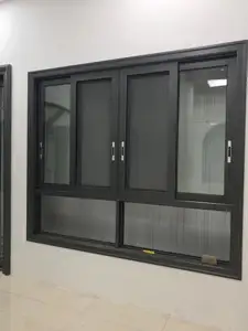 최고 품질 플로리다 마이애미 데이드 허리케인 승인 창 알루미늄 슬라이딩 도어 및 창문