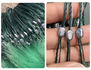 Filet maillant de pêche en nylon monofilament personnalisé de haute qualité 0.8m-1.8m grande maille monocouche 10m-100m longueur Type Double noeud - Product Image 4