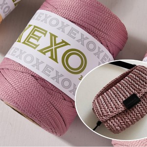 Filo per Uncinetto in Poliestere da 3mm, Fatto a Mano, Tinto, per Borse Fai da Te, 90 Metri per Rotolo, Filo di Cotone - Product Image 4