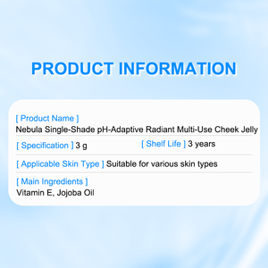 Maquillaje Vegano de Alta Pigmentación, Rubor Multicolor en Gel que Cambia de Color, Logotipo Personalizado, Resistente al Agua, Marca Privada, Rubor para Labios y Mejillas - Product Image 6