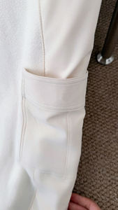 <span class=keywords><strong>Pantalones</strong></span> Deportivos Casuales Cálidos de Forro Polar con Cintura Elástica y Bolsillos Laterales para Otoño e Invierno - Product Image 3