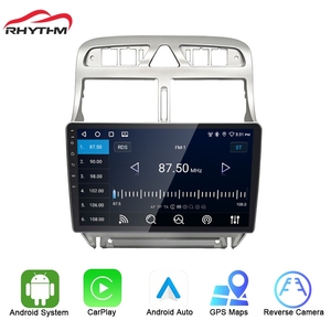 Rhythm Wholesale Android Car Radio 9" IPS Screen GPS Navigation Carplay Android <b>Auto</b> BT FM RDS Stereo for Peugeot 307 2002-2013 - Product Image 1