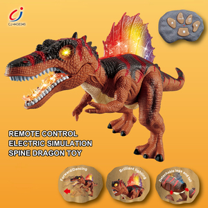 Chengji Dinosaures marchants : Modèle de simulation de Spinosaurus avec éclairage et fonction de marche, <span class=keywords><strong>Dinosaure</strong></span> <span class=keywords><strong>télécommandé</strong></span> abordable pour enfants - Product Image 3
