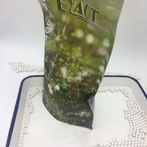 Balle en plastique PLA bio, échantillon gratuit, 0,20 g, blanche, pour les 14 ans et plus - Product Image 3