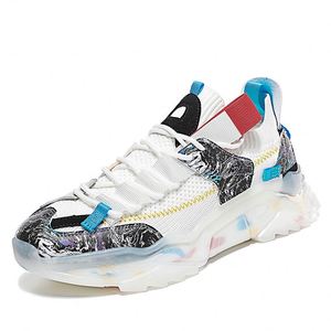 Chaussures plateforme tendance pour hommes, chaussures décontractées tendance avec une bonne respirabilité et un confort optimal pour hommes - Product Image 3