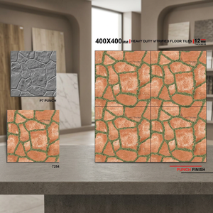 Carreaux de sol en porcelaine émaillée numérique Vistaar de qualité supérieure, 40x40cm, pour parking, design extérieur - Product Image 2