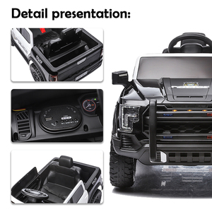 <span class=keywords><strong>Voiture</strong></span> électrique 12V pour enfants avec télécommande, lumières clignotantes et sirène, véhicule électrique pour enfants de 2 à 7 ans OEM - Product Image 3