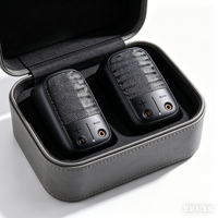 Speaker Mini Clip-on yang Dapat Dipakai, Audio Bluetooth 5.4 Tahan Air IPX7, Desain Magnetik, Interkom Grup TWS untuk Luar Ruangan
