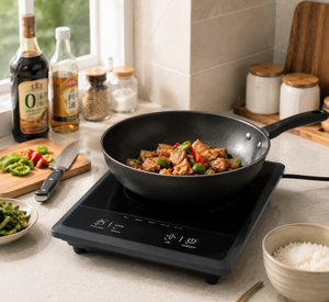 Cocina Manual Cuadrada de un Solo Quemador, Portátil para Exteriores y para Hotpot, Multifuncional para Uso Doméstico, de Bajo Consumo Energético - Product Image 1