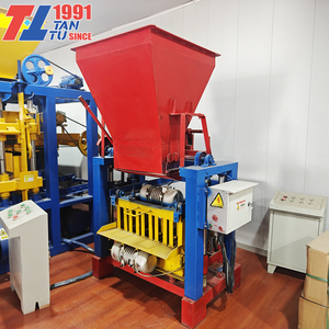 Máquina Semiautomática Tantu para Fabricar Bloques <span class=keywords><strong>de</strong></span> Pavimento Huecos con Motor, Producción <span class=keywords><strong>de</strong></span> Hormigón Celular Autoclavado, Fácil Operación - Product Image 5