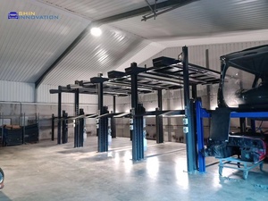 Автоматическая многоуровневая парковочная система для гаража SHIN Innovation PEPS54: решение для хранения 3 автомобилей, сверхмощная, многоярусная. - Product Image 3