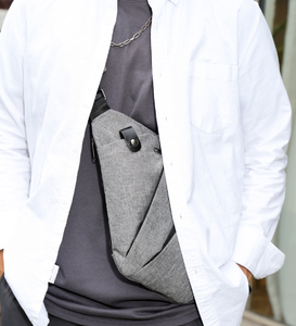 Bolso de pecho de moda Popular 2025, bolso deportivo de marca Tide para hombre, <span class=keywords><strong>bandolera</strong></span> portátil ligera para ocio - Product Image 5