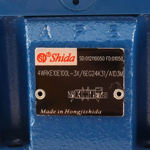 วาล์วควบคุมทิศทางแบบสัดส่วนสองระดับสามทาง รุ่น 4WRKE10E100L-3X ยี่ห้อ Shida อัตราการไหล 100 ลิตร/นาที แบบควบคุมด้วยนักบิน - Product Image 5