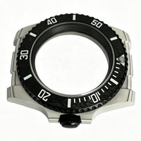 Module de montre de plongée 40 mm en gros, lunette en fibre de carbone, montre en acier inoxydable, boîtier de montre en céramique, disponible en plusieurs couleurs