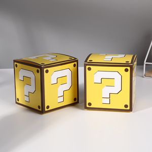Stile coreano buon prezzo punto <span class=keywords><strong>interrogativo</strong></span> piccolo pacchetto quadrato di colore scatola cieca vendita di scatole misteriose - Product Image 6
