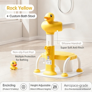 Support de bain pour bébé pliable à hauteur réglable avec <span class=keywords><strong>base</strong></span> antidérapante pour la maison et la garderie - Product Image 6