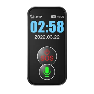Rastreador GPS Personal de seguridad para ancianos 4g con botón SOS grande para llamada de emergencia alarma de caída colgante de seguimiento GPS
