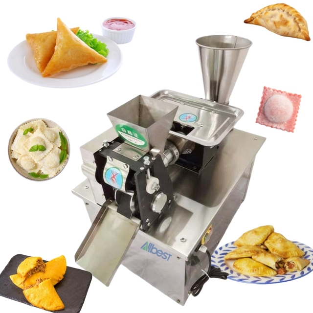 Business Ideas Multi-Function Empanadas Samosa Dumpling Pasta Dough Maker Machine with Motor High Capacity 2.5KW Power