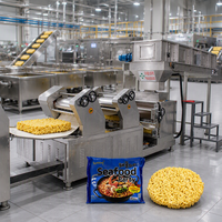 Ligne de production automatique de nouilles instantanées frites 80000 sacs/8 heures – Machine de fabrication de nouilles instantanées sèches et frites – Ligne de production de nouilles frites
