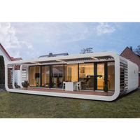 Double logement confortable préfabriqué de Chambre de capsule d'hôtel de structure métallique de l'espace pour des villas et des navires
