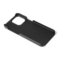 Coque de téléphone portable IP14 en PC mat style peau, avec protection antichoc et design épuré