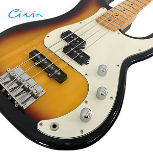 Basso Elettrico a 4 Corde Stile Classico con Corpo in Mogano, Manico e Tastiera in Acero per Rock/<span class=keywords><strong>Jazz</strong></span> - Product Image 2