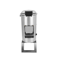 Machine commerciale industrielle électrique automatique en acier inoxydable pour éplucher et laver les pommes de terre, fruits et légumes, avec épluchage rapide et sans dommages