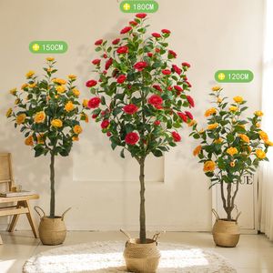 Árbol Bonsái Artificial en Maceta de Plástico, Ecológico, Verde Perenne, Reciclable, Decoración para Hogar y Jardín, Acción de Gracias, Año Nuevo, Uso en Interiores - Product Image 5