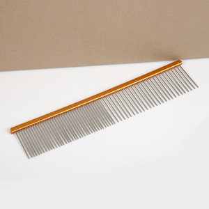 Pet Grooming Comb Stainless Steel Long Tooth For Dogs And Cats Detangling - Product Image 2