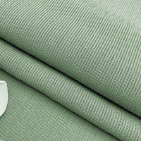 Tissu en dentelle de chiffon de polyester et élasthanne bleu teint respirant de haute qualité en gros, tissu de maille satinée plissé pour robe, tissu pour filles