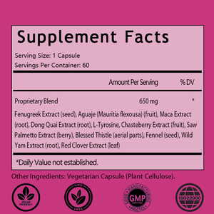 Cápsulas para Glúteos OEM/ODM, Más Vendidas, para un Trasero Más Grande, Redondo y Voluminoso con Extracto de Raíz de Maca, Extracto de Fenogreco, Favorecen las Curvas - Product Image 2