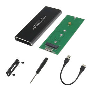 USB 3.0 USB3.0 NGFF M.<span class=keywords><strong>2</strong></span> harici ssd sabit Disk sürücü kutusu HDD SSD durumda SATA M2 USB3.0 SSD muhafaza kutusu kasa - Product Image 3