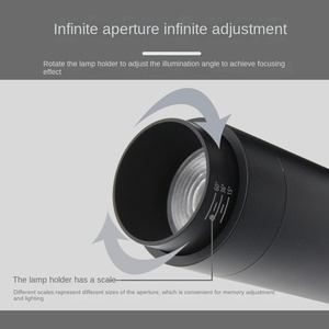 Éclairage sur rail LED réglable 20W 25W 30W 35W 48V pour vitrine de magasin - Product Image 5