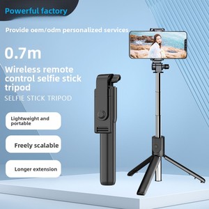 Soporte de Teléfono Portátil con Ventosa, Trípode, Luz de Relleno, Control Remoto, Retráctil, Impermeable, Plástico ABS, Cargador Incluido - Product Image 3