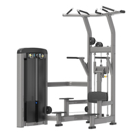 Máquina de Dominadas Asistidas Comercial SF90 008 con Selector para Gimnasio